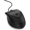 HP USB-vingerafdrukmuis, voor beide handen, USB Type-A, zwart