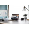 HP USB-vingerafdrukmuis, voor beide handen, USB Type-A, zwart