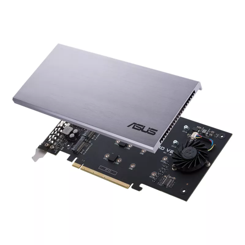 ASUS HYPER M.2 X16 CARD V2 interfacekaart / adapter, intern