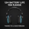LOGITECH G935 draadloze 7.1 Surround Sound Lightsync gaming-headset – 2,4 GHz