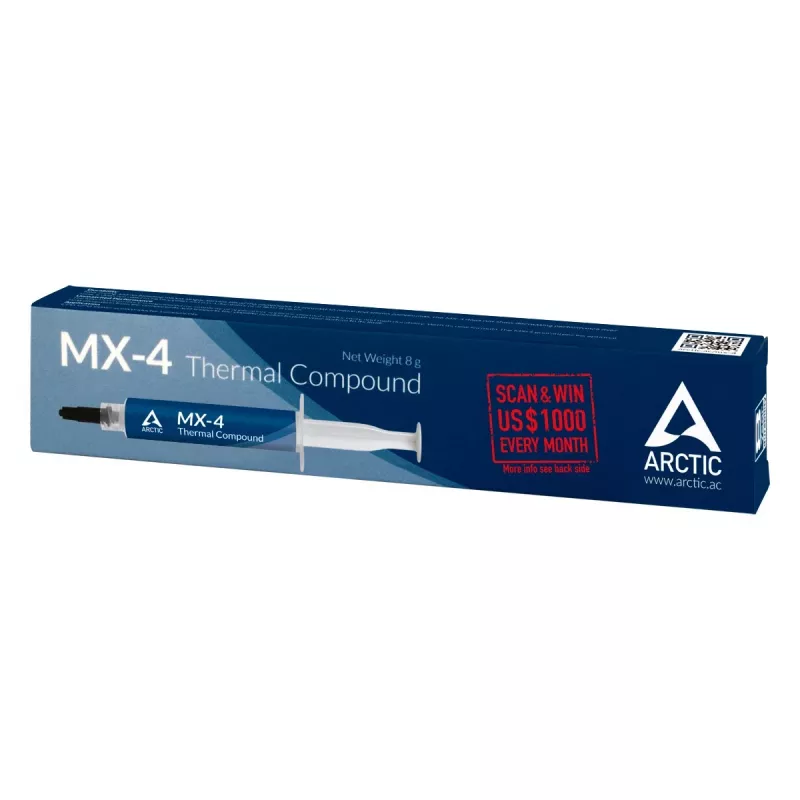 ARCTIC MX-4 (8 g) Edition 2019 – hoogwaardige warmtegeleidingspasta