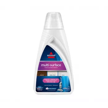 Bissell Multi-Surface Floor Cleaning Formula, vloeistof (gebruiksklaar), 1 L, keramische tegels, laminaat, linoleum, marmer, parket, steen, hout, fles, CrossWave, SpinWave, 118 mm