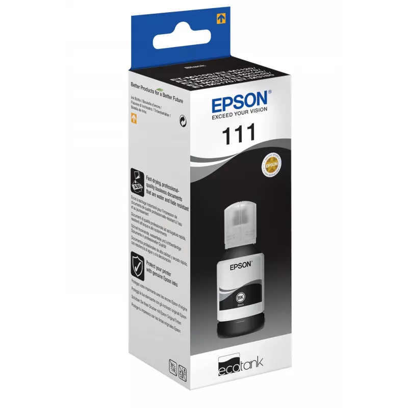 Epson 111 EcoTank pigmentzwarte inktfles