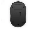 HP kabelmuis 1000, voor beide handen, USB Type-A, 1200 DPI, zwart