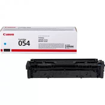 Canon 054 tonerpatroon, cyaan, 1200 pagina's, cyaan, 1 st.