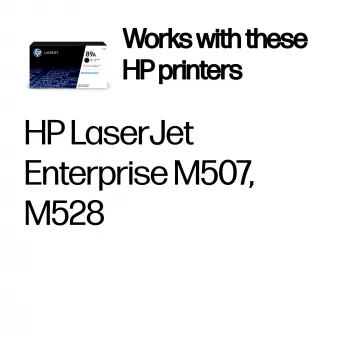 HP 89A Originele LaserJet tonercartridge, Zwart