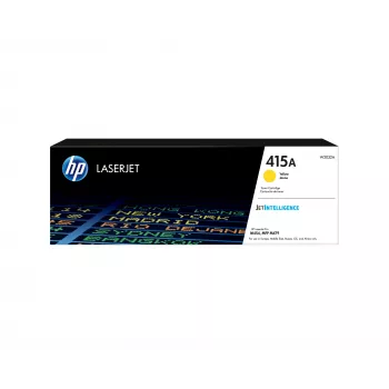 HP 415A Geel Originele LaserJet tonercartridge, 2100 pagina's, Geel, 1 st.