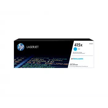 HP 415X High Yield Cyaan Originele LaserJet tonercartridge, 6000 pagina's, Cyaan, 1 st.