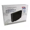 HDD-behuizing LC-vermogen LC-35U3-Becrux-C1 zwart 3,5 inch