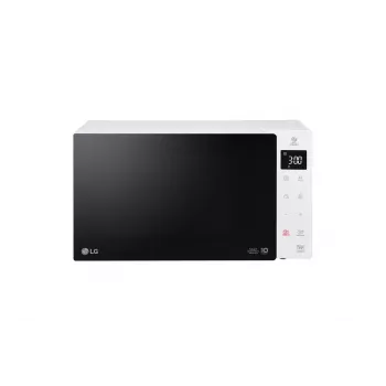 LG MS 23 NECBW zwart, wit solo-magnetron boven het fornuis 23 L 1000 W