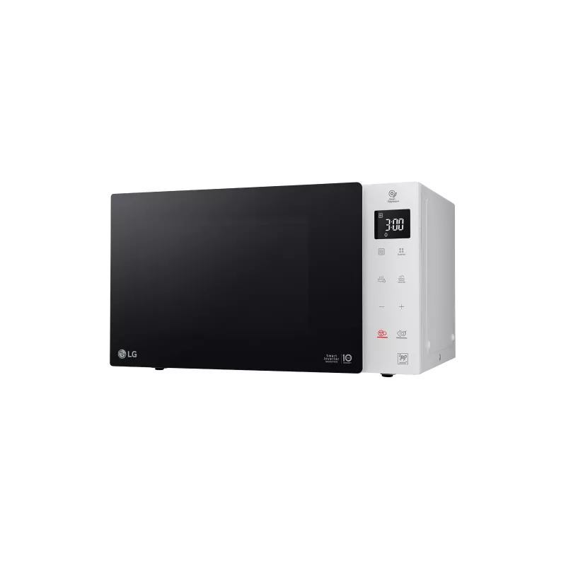 LG MS 23 NECBW zwart, wit solo-magnetron boven het fornuis 23 L 1000 W