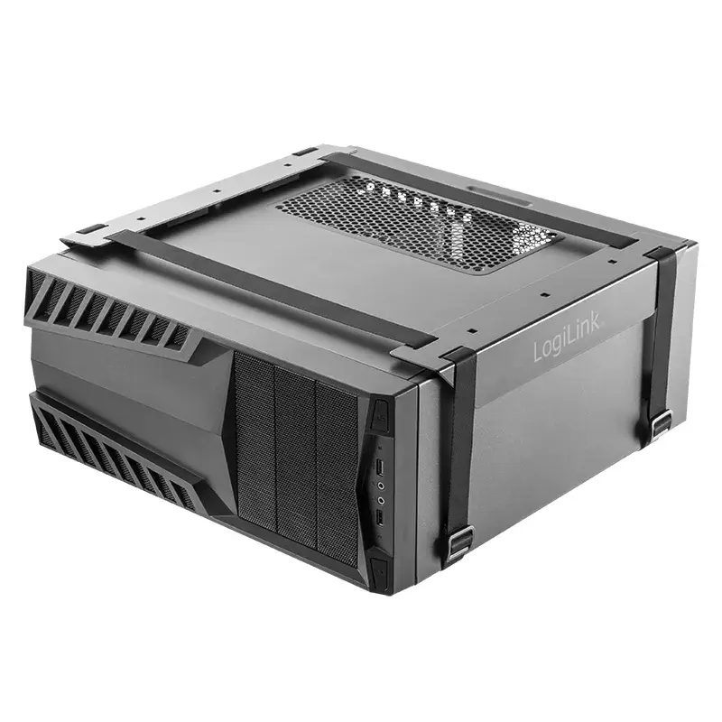 CPU-houder LOGILINK EO0009 — verstelbare stalen desktoptower-houder, zwart, RoHS