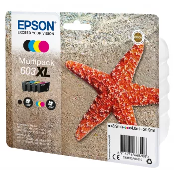 Epson C13T03A64010 inktpatroon 1 st. origineel met hoog (XL) bereik zwart, cyaan, magenta, geel