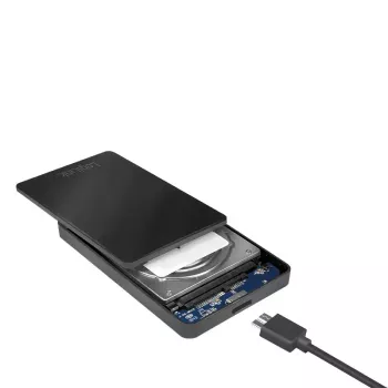 HDD/SSD-behuizing LogiLink UA0339 zwart 2,5 inch
