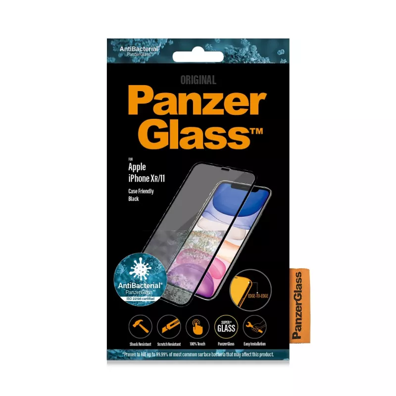PanzerGlass displayschermfolie Apple iPhone 11 XR Edge-to-Edge