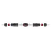 Goobay 79566 RJ45-koppelstuk voor buiten, CAT 6 STP, IP68, 2x RJ45-bus, 12 cm, zwart