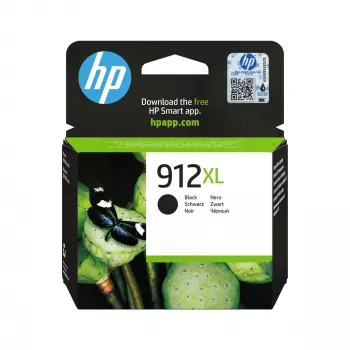 HP 912XL High Yield Zwart Originele Inktcartridge