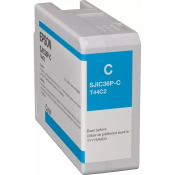 Epson SJIC36P(C) Inktcartridge Cyaan