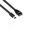 Club 3D CAC-1121 Mini DisplayPort naar DisplayPort 1.4 verlengkabel, 8K60Hz, DSC 1.2, HBR3, HDR, 32AWG, M/V, 1 m (3,28 ft), zwart