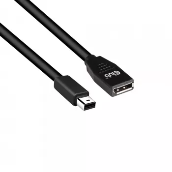 CLUB3D Mini DisplayPort naar DisplayPort 1.4 verlengkabel 8K60Hz DSC1.2 HBR3 HDR M/F 1m/3,28 ft