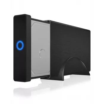 ICY BOX IB-377U3 HDD-behuizing zwart 3,5 inch