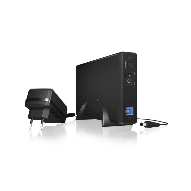 ICY BOX IB-377U3 HDD-behuizing zwart 3,5 inch