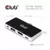CLUB3D USB Type-C 4-in-1 Hub naar HDMI™ 4K60Hz USB Type-C PD / USB Type-A / Audioaansluiting