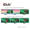 CLUB3D USB Type-C 3.2 Gen 1 Multi Stream Transport (MST) Hub DisplayPort 1.4 Drievoudige monitor