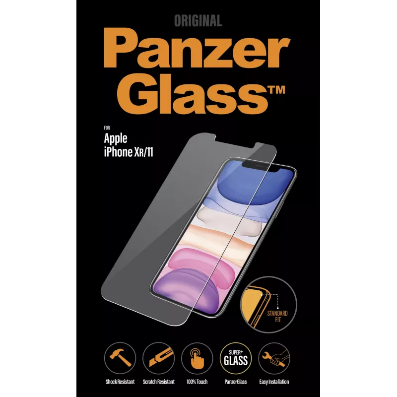 PanzerGlass ® Beeldschermbeschermfolie iPhone 11 | XR | Standard Fit