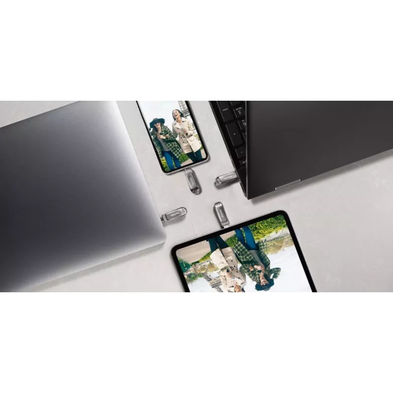 WESTERN DIGITAL SanDisk Ultra Dual Drive Luxe - 256GB USB-stick - USB TYPE-C / USB 3.1