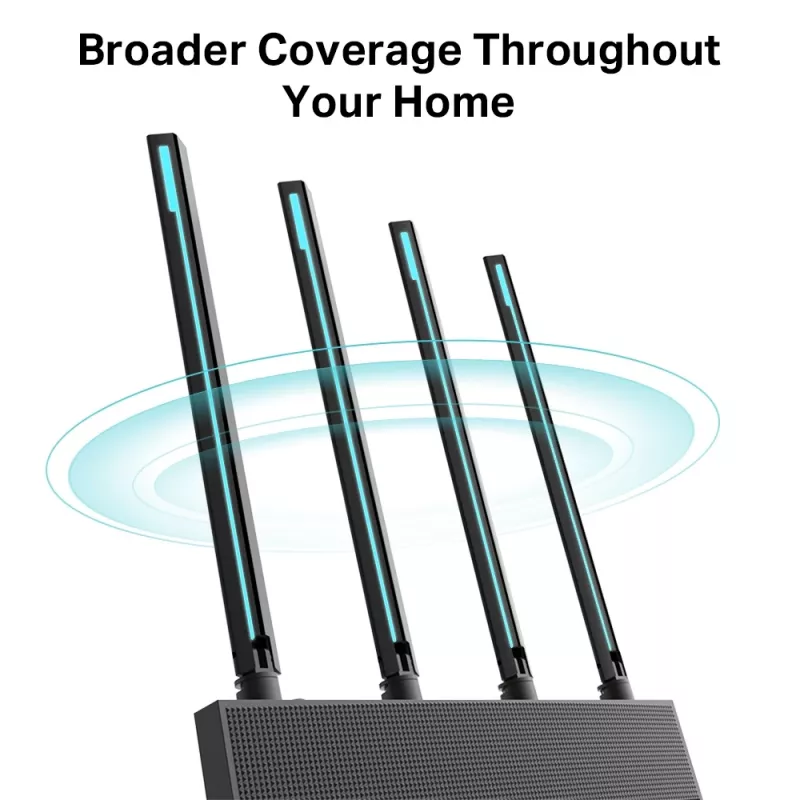 TP-Link Archer C80 draadloze router Gigabit Ethernet dual-band (2,4 GHz / 5 GHz) zwart