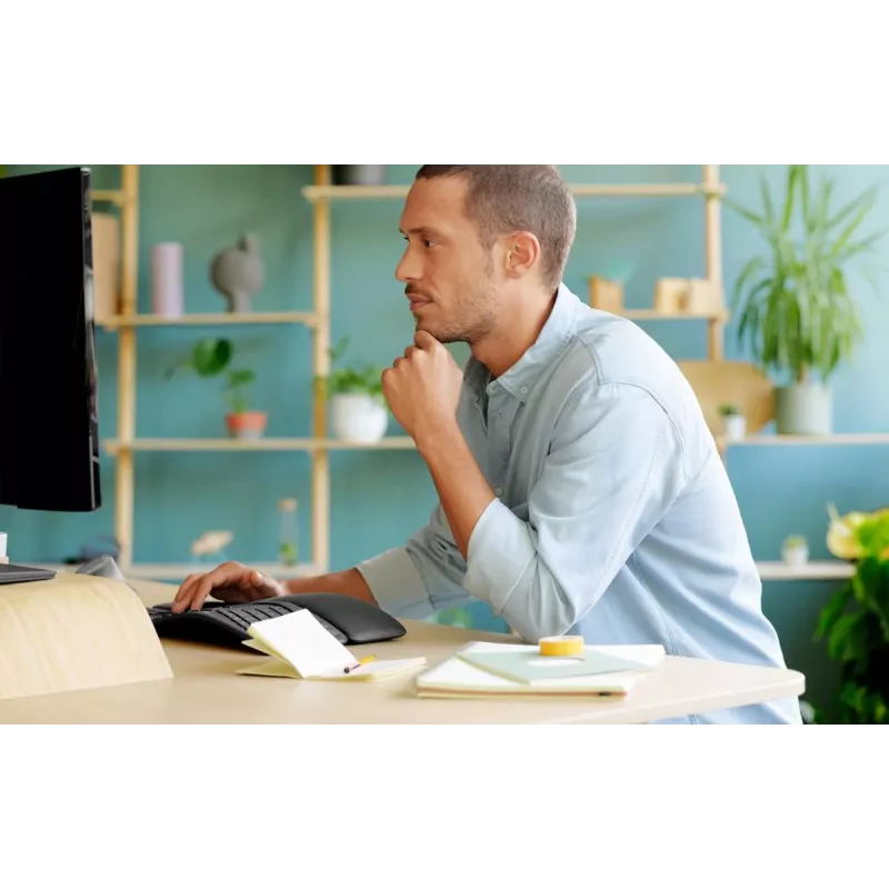 LOGITECH Ergo K860 - draadloos split-toetsenbord grafiet Qwerty Pan Nordic