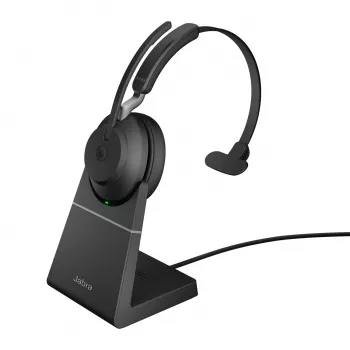 Jabra Evolve2 65 USB-A zwart MS oplader mono