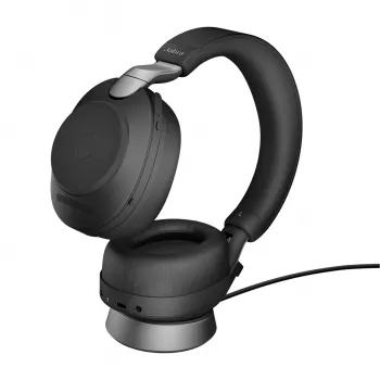 Jabra Evolve2 85 - Link380a UC stereo stand, zwart
