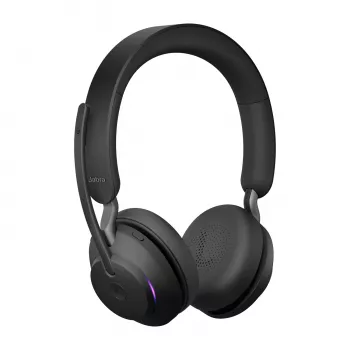 Jabra Evolve2 65 USB-C zwart MS stereo, draadloos, kantoor/callcenter, 20 - 20000 Hz, 176,4 g, headset, zwart