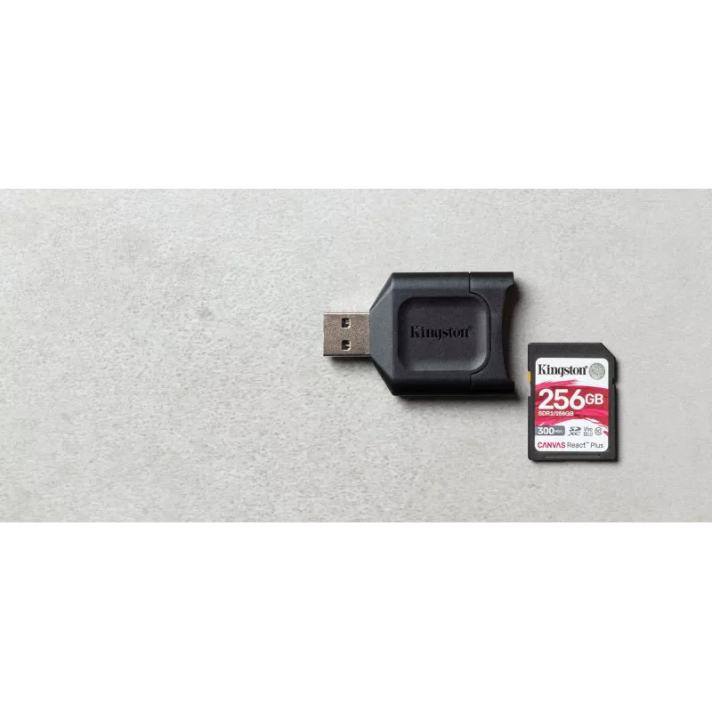Kingston Technology MobileLite Plus kaartlezer USB 3.2 Gen 1 (3.1 Gen 1) Type-A zwart