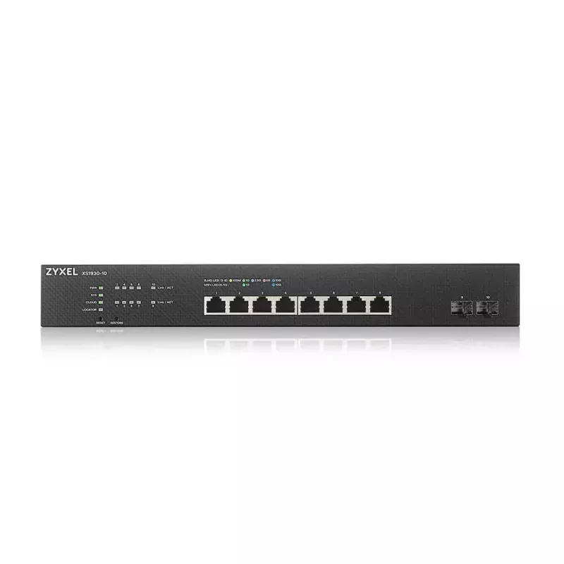 Zyxel XS1930-10-ZZ0101F netwerkswitch managed L3 10G Ethernet (100/1000/10000) zwart