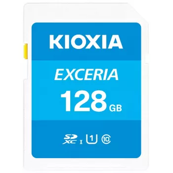 Flashgeheugen Kioxia 128 GB SDXC UHS-I Class 10 Exceria