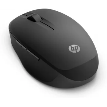 HP Dual Mode zwarte muis 300, rechtshandig, optisch, RF draadloos, 3600 DPI, zwart