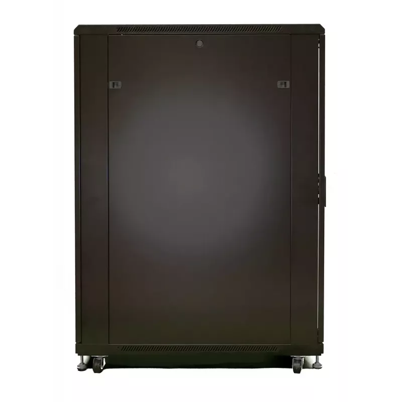 Wandgemonteerde kast Extralink 37U 600X1000 zwart 1200 kg draagvermogen
