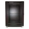 Wandgemonteerde kast Extralink 37U 600X1000 zwart 1200 kg draagvermogen
