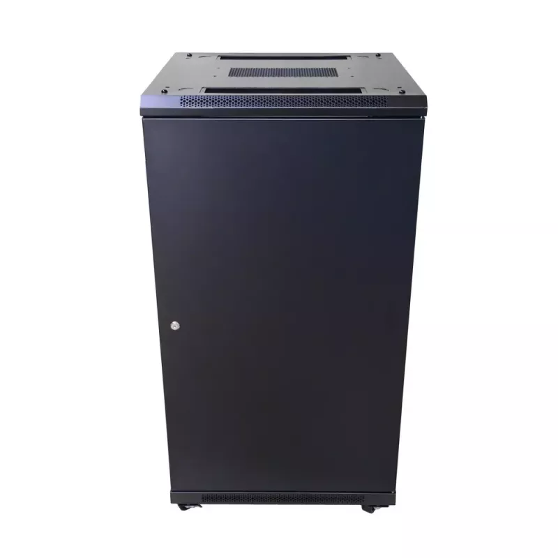 Vrijstaande rack Extralink EX.14398 22U zwart met sleutelslot