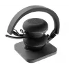 Logitech Zone Wireless MS 981-000854 Bluetooth-headset, on-ear, actieve ruisonderdrukking, draadloos opladen via Qi, Microsoft Teams, grafiet