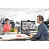 Logitech Zone Wireless MS 981-000854 Bluetooth-headset, on-ear, actieve ruisonderdrukking, draadloos opladen via Qi, Microsoft Teams, grafiet