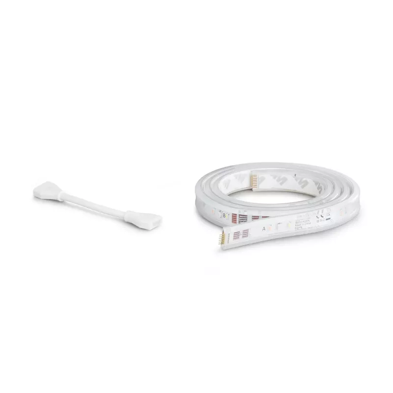 Philips Hue Wit en kleur ambiance Lightstrip Plus Uitbreiding V4 1 meter
