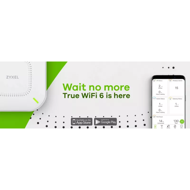 Zyxel NWA110AX 1000 Mbit/s wit Power over Ethernet (PoE)