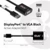 CLUB3D DisplayPort™ naar VGA zwart actieve adapter M/F