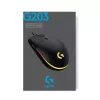 LOGITECH G203 Lightsync gaming-muis USB zwart