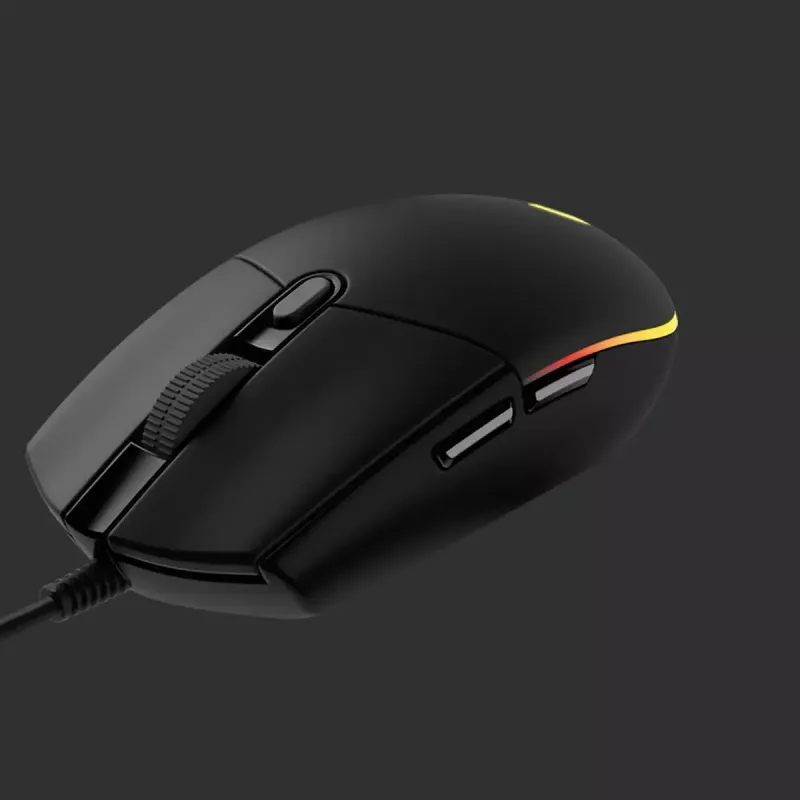 LOGITECH G203 Lightsync gaming-muis USB zwart
