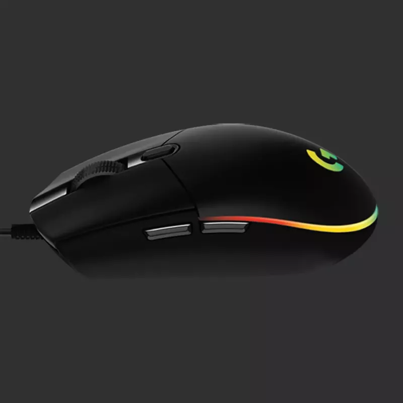 LOGITECH G203 Lightsync gaming-muis USB zwart